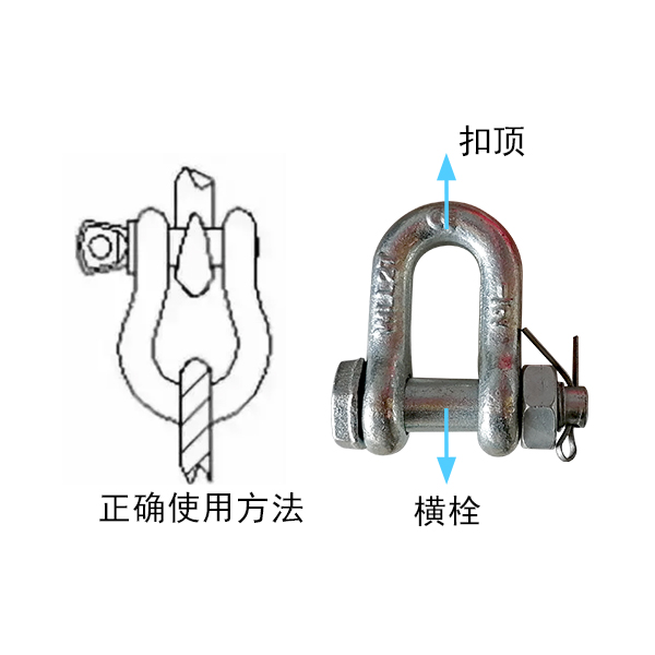 鋼絲繩卸扣